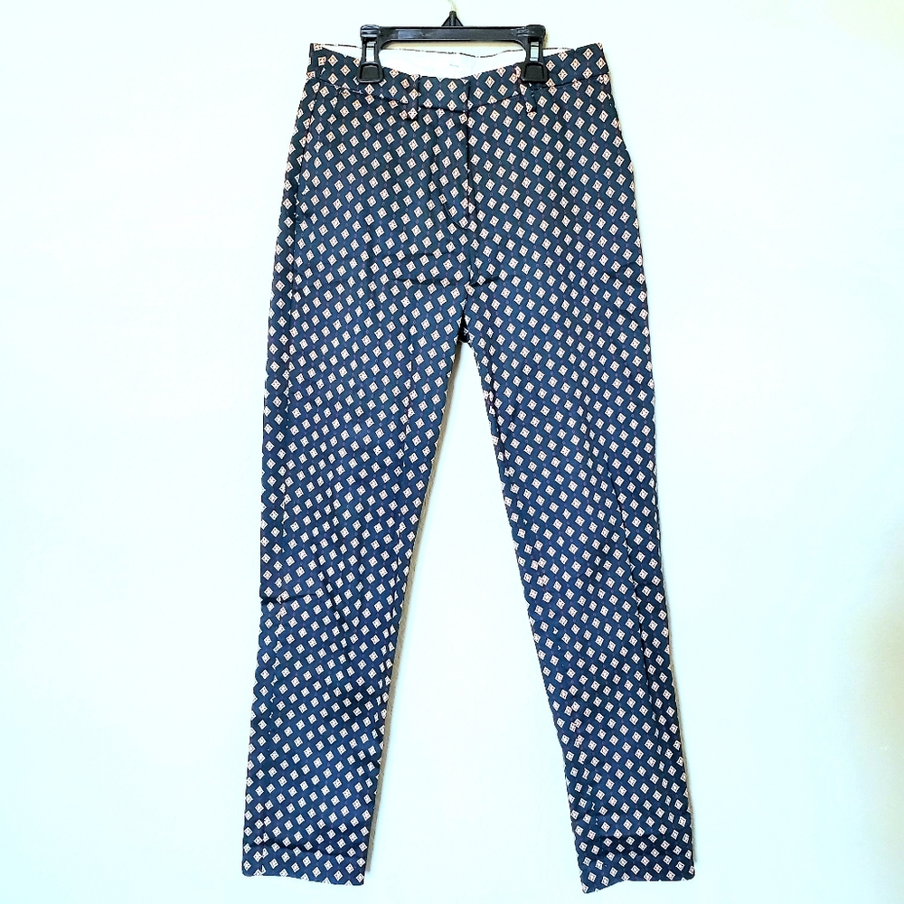 H&M Women's Diamond Geometric Print Dress Pants